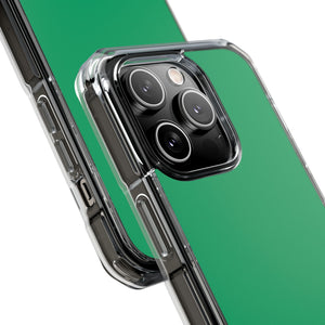 Jade Green | Phone Case for iPhone (Clear Impact Case - Magnetic)