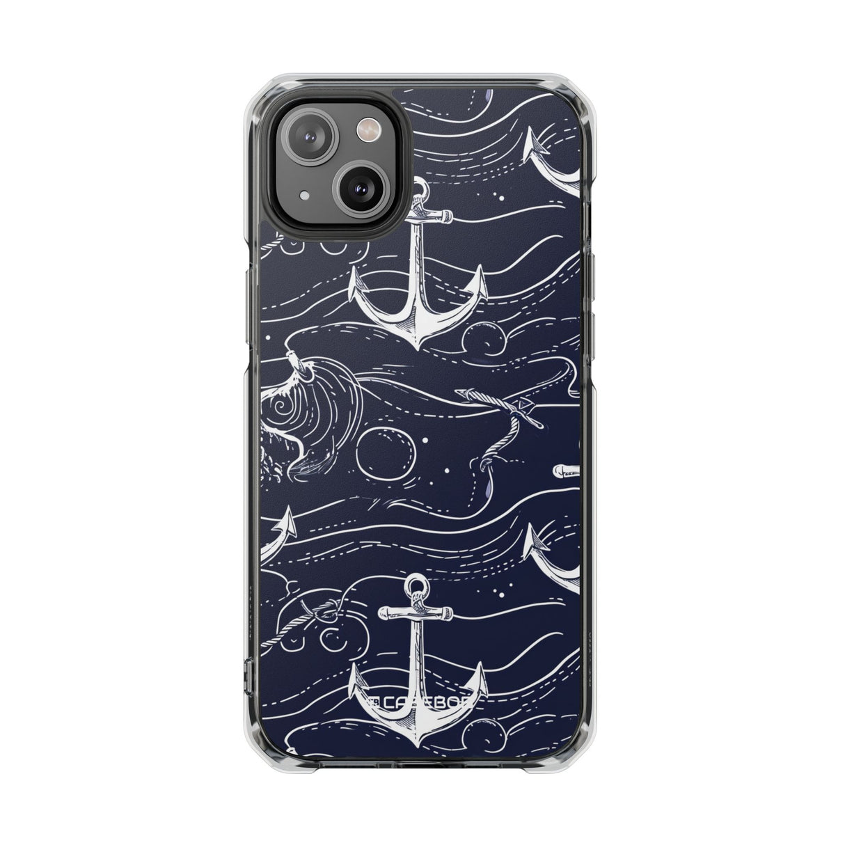 Nautical Whimsy – Handyhülle für iPhone (Clear Impact – Magnetisch)