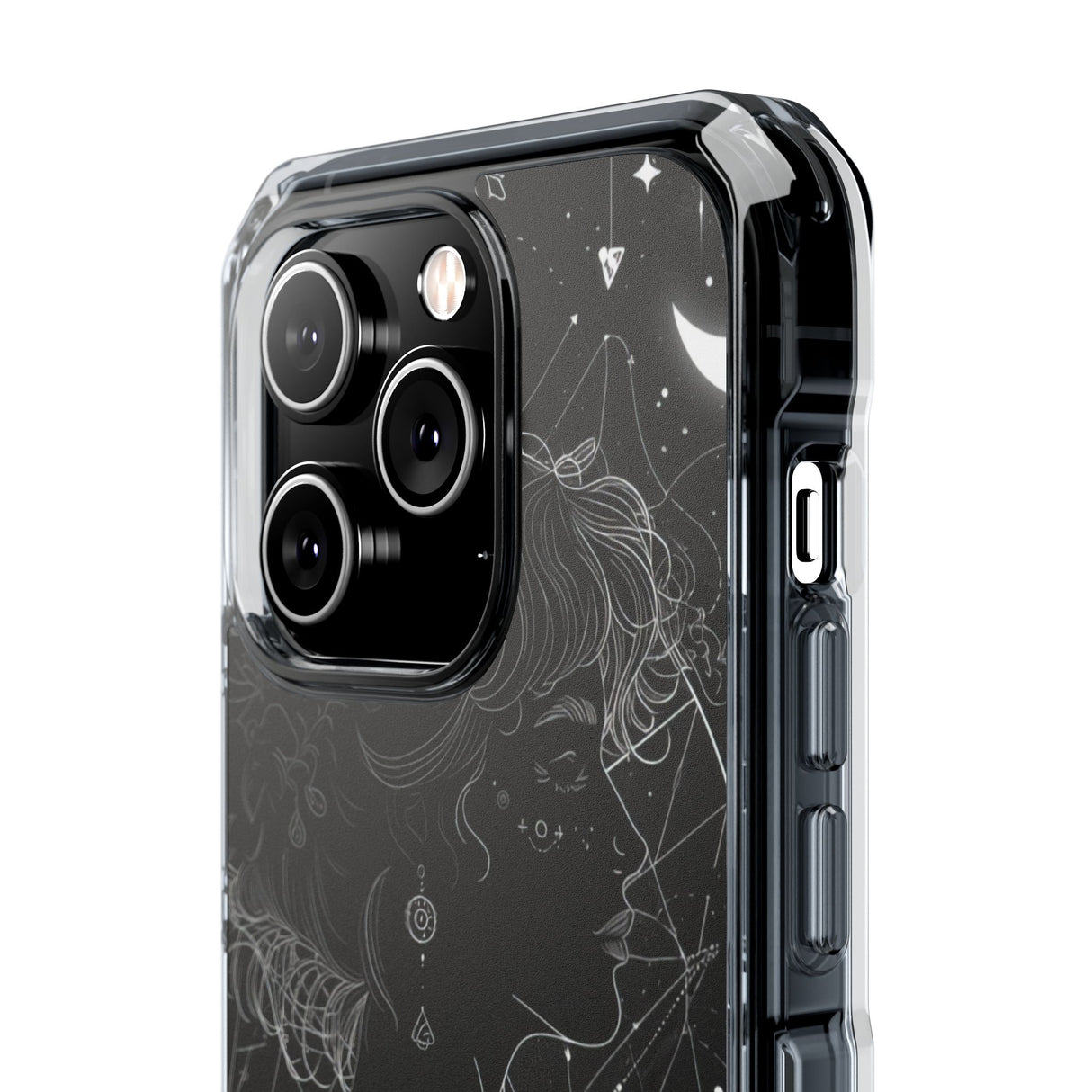 Mystic Starlit Serenity – Handyhülle für iPhone (Clear Impact – Magnetisch)