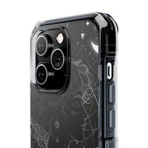 Mystic Starlit Serenity - Phone Case for iPhone (Clear Impact - Magnetic)