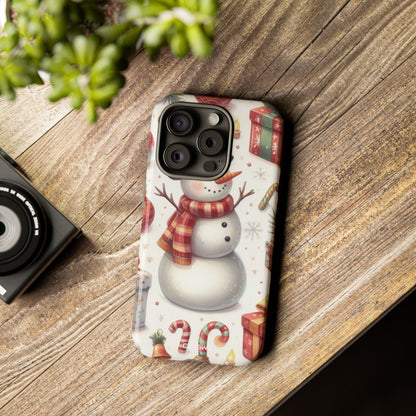 Snowman Welcomes Joy - iPhone Case