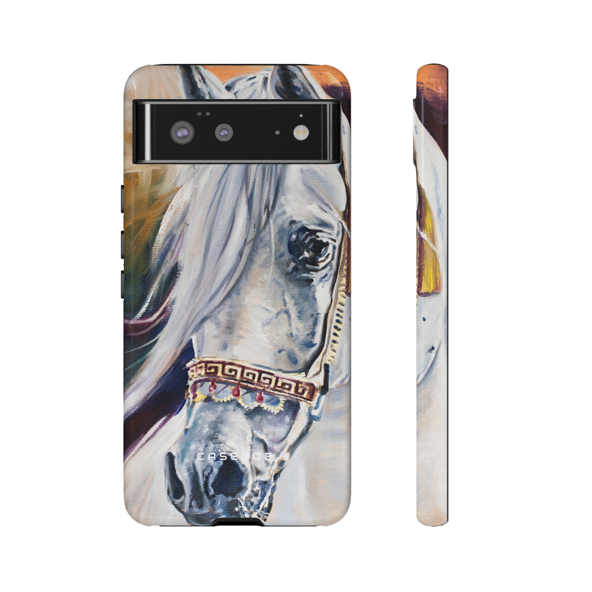 White Arabian - Protective Phone Case