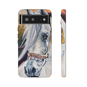 White Arabian - Protective Phone Case