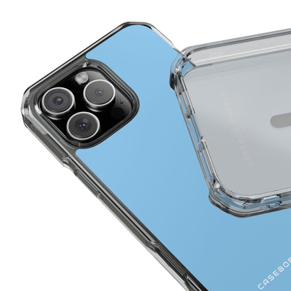 Light Sky Blue iPhone 16 - Clear Impact Phone Case