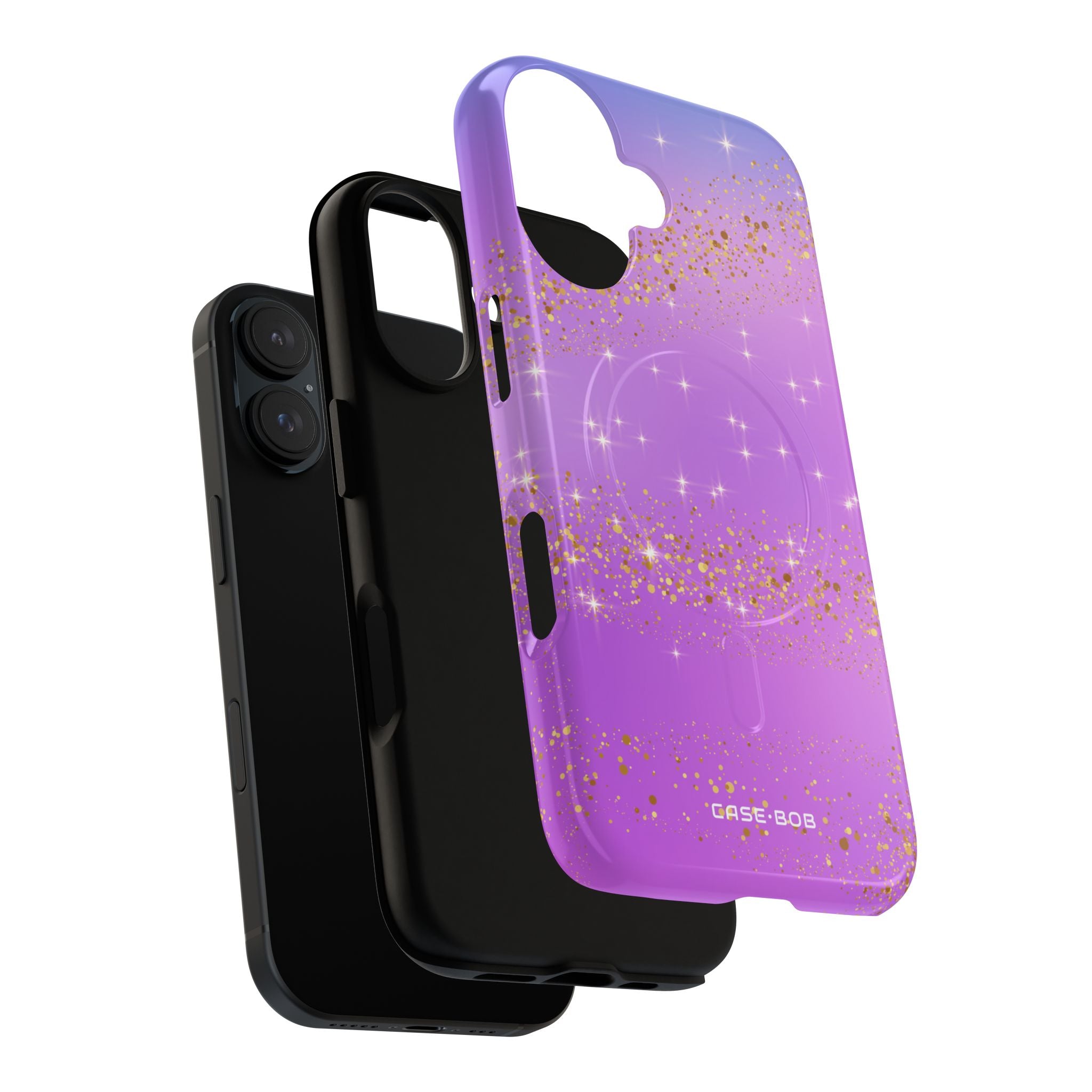 Golden Glide iPhone 16 Case - Tough+