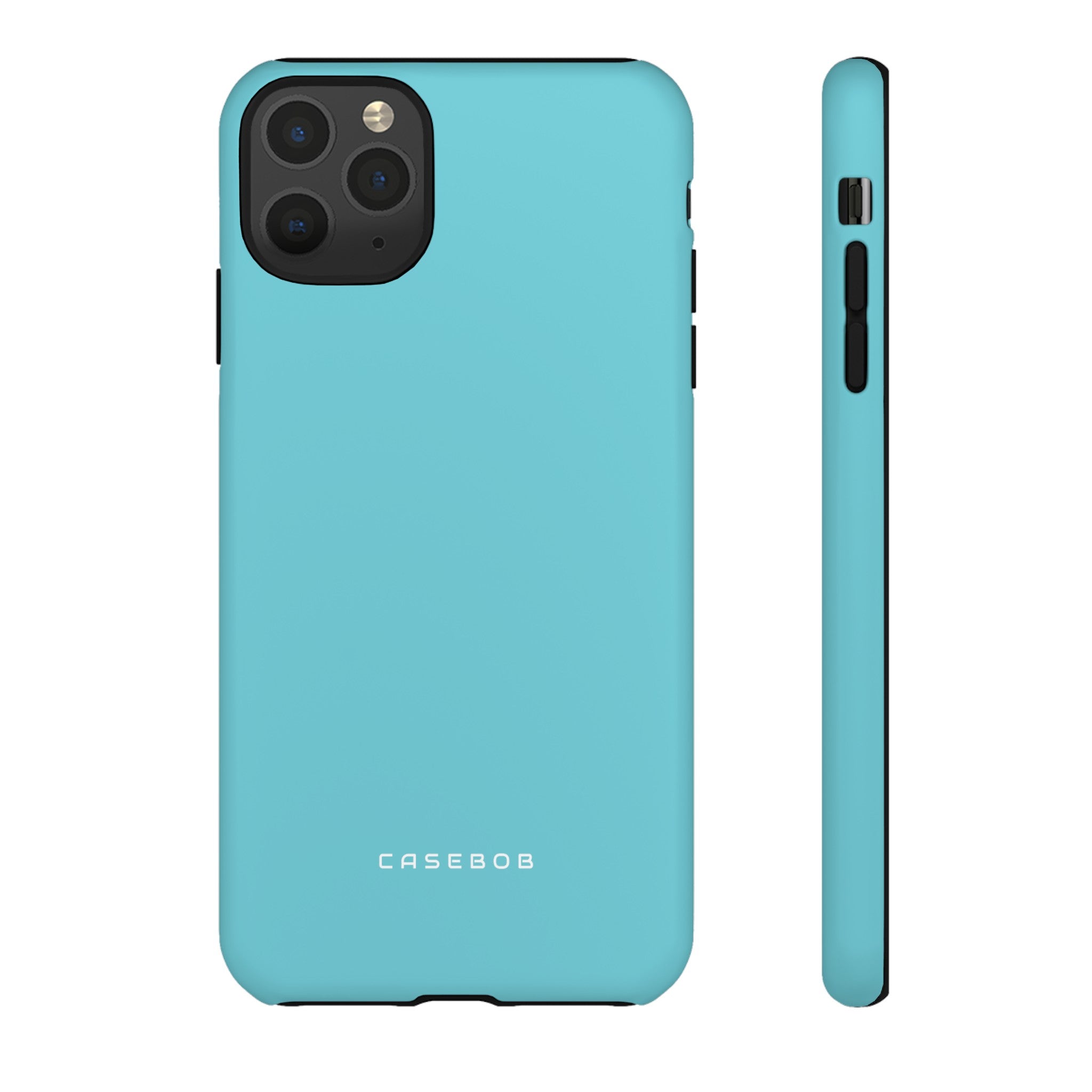 Cyan Blue - Protective Phone Case - Protective Phone Case