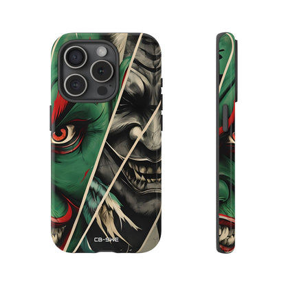 Demonic Panels Clash - iPhone Case