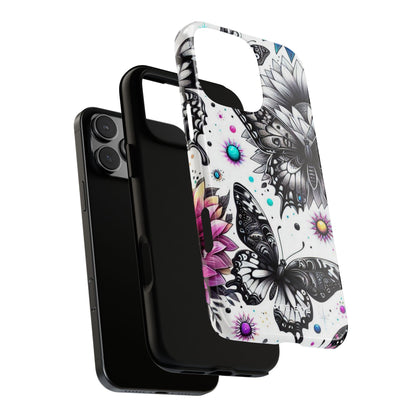 Butterfly Bloom iPhone 16 Pro Max Case - Tough