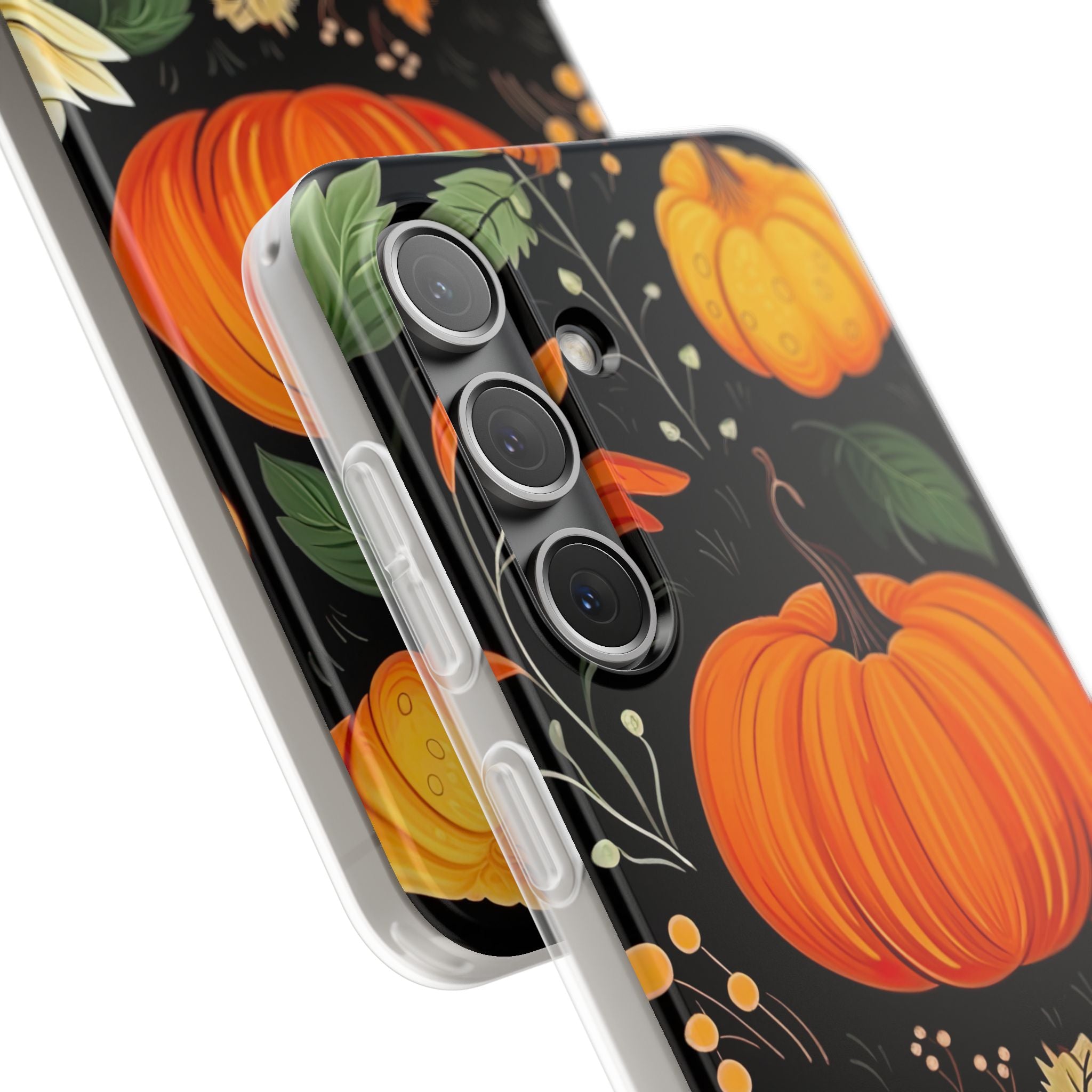 Pumpkin Glow Samsung S24 Case - Soft