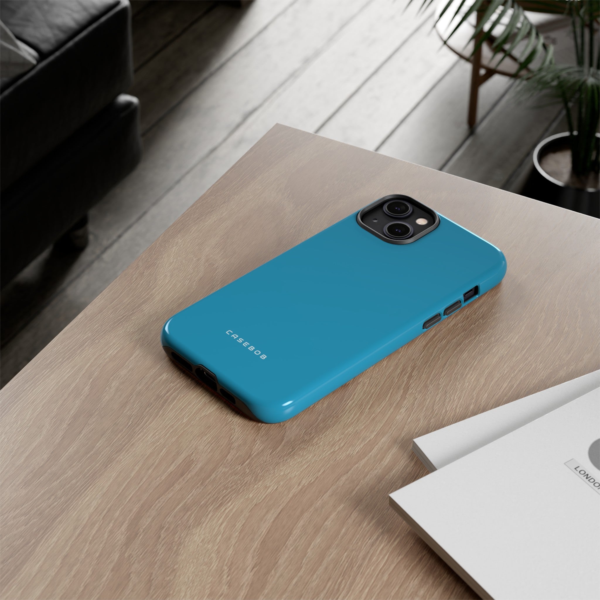 Bright Cerulean - Protective Phone Case