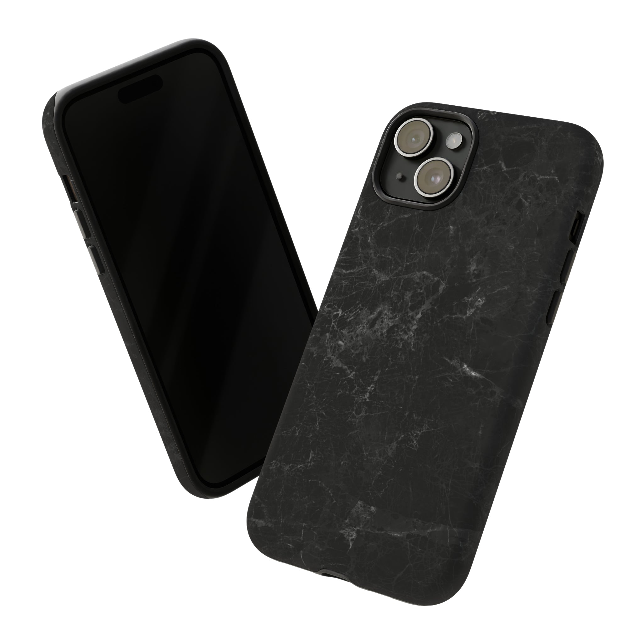 Black Marble - Protective Phone Case