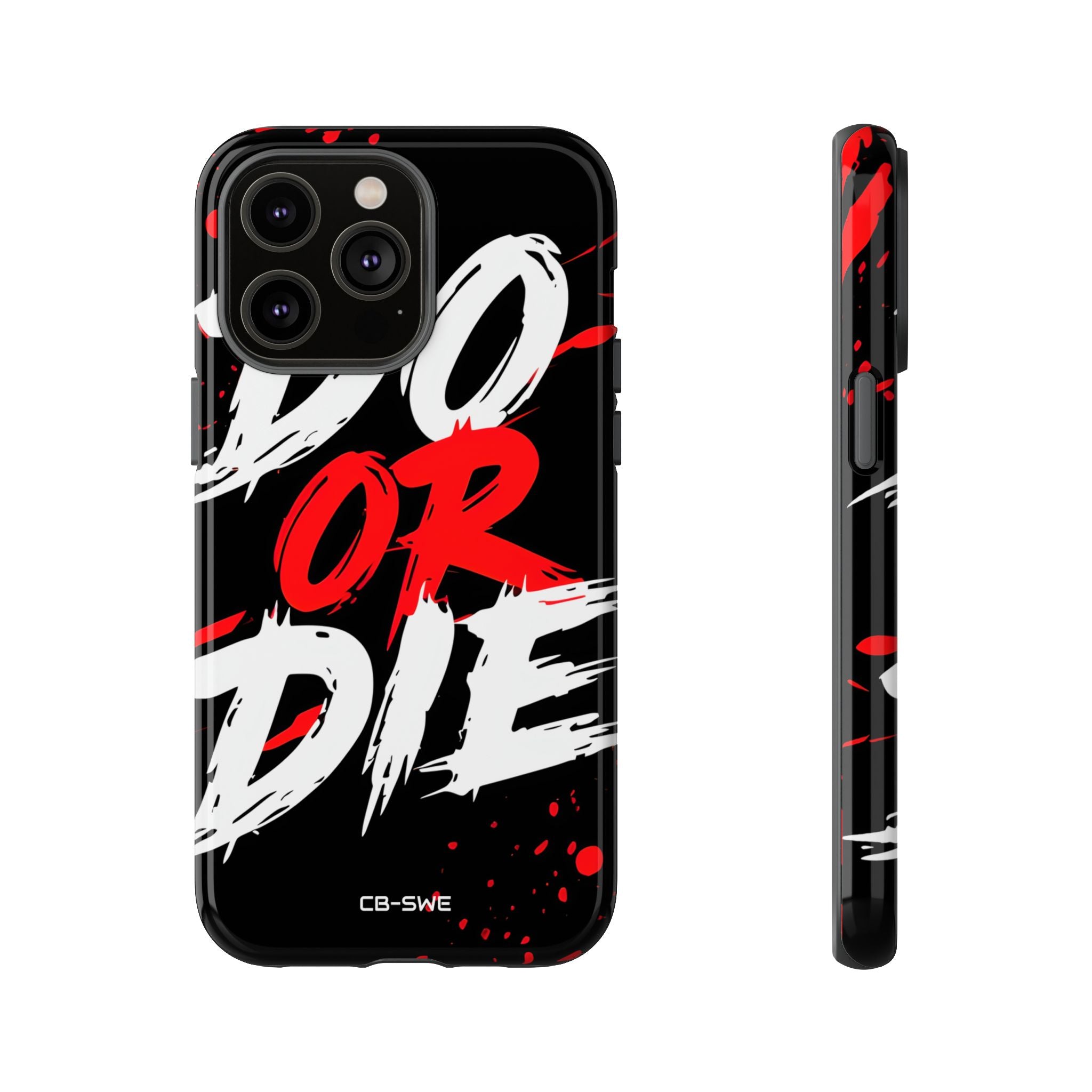 Intense Typography Contrast - iPhone Case