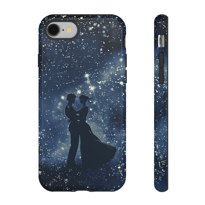 Starry Night Embrace - Protective Phone Case