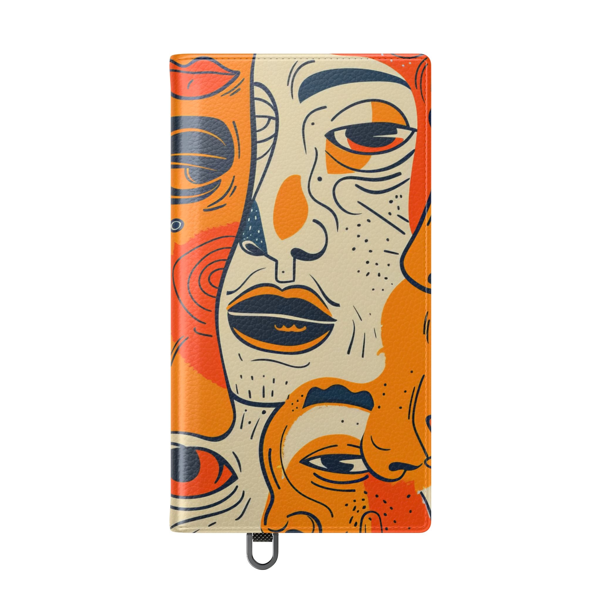 Overlapping Faces - Samsung S24 Ultra Case - Wallet