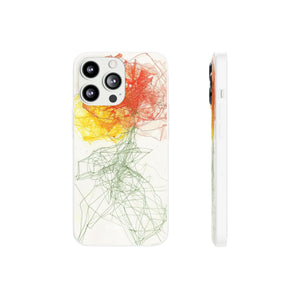 Fiery Blossom | Flexible Phone Case for iPhone