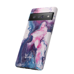 Blue & Pink Art - Protective Phone Case