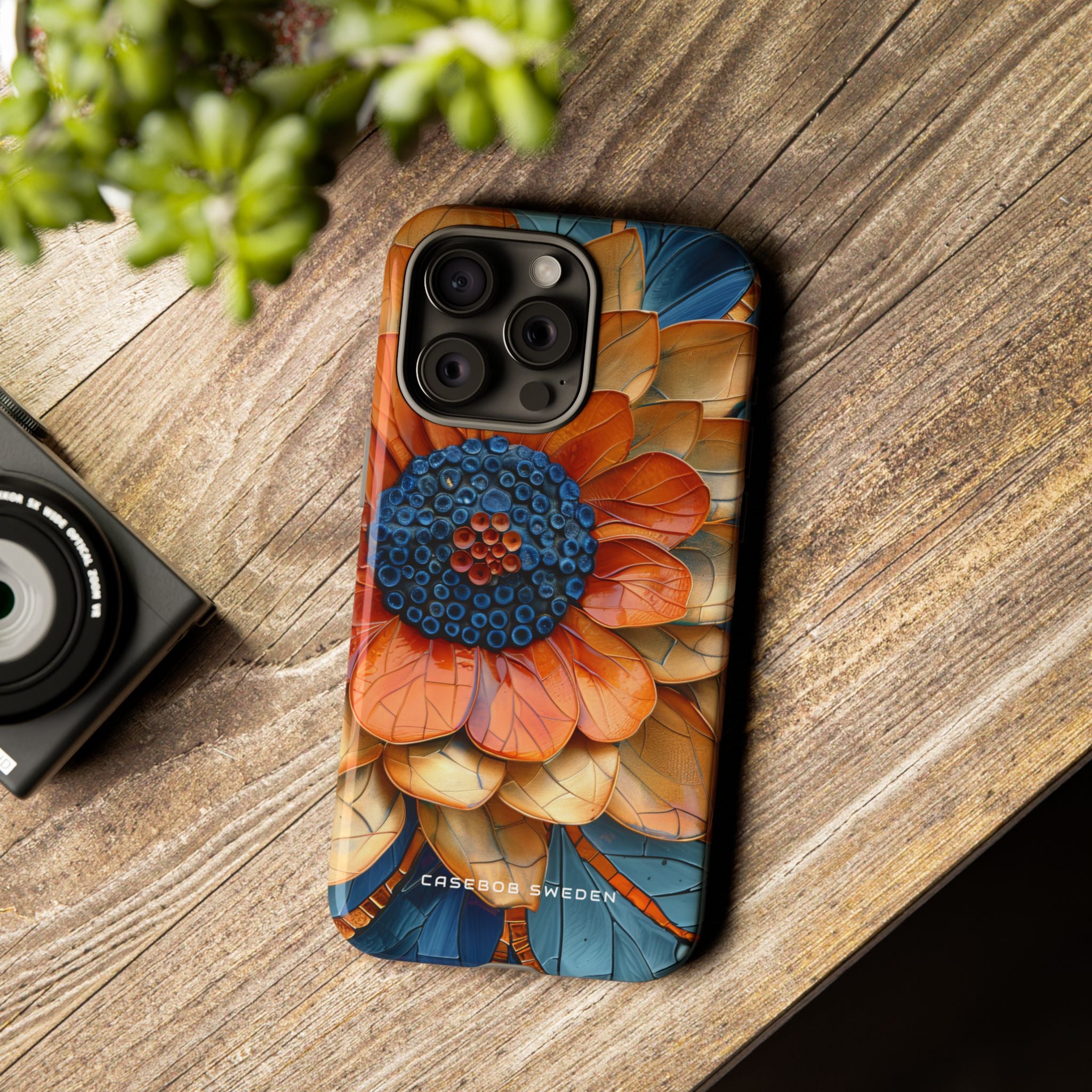 Mosaic Blossom Harmony iPhone 15 - Tough Phone Case