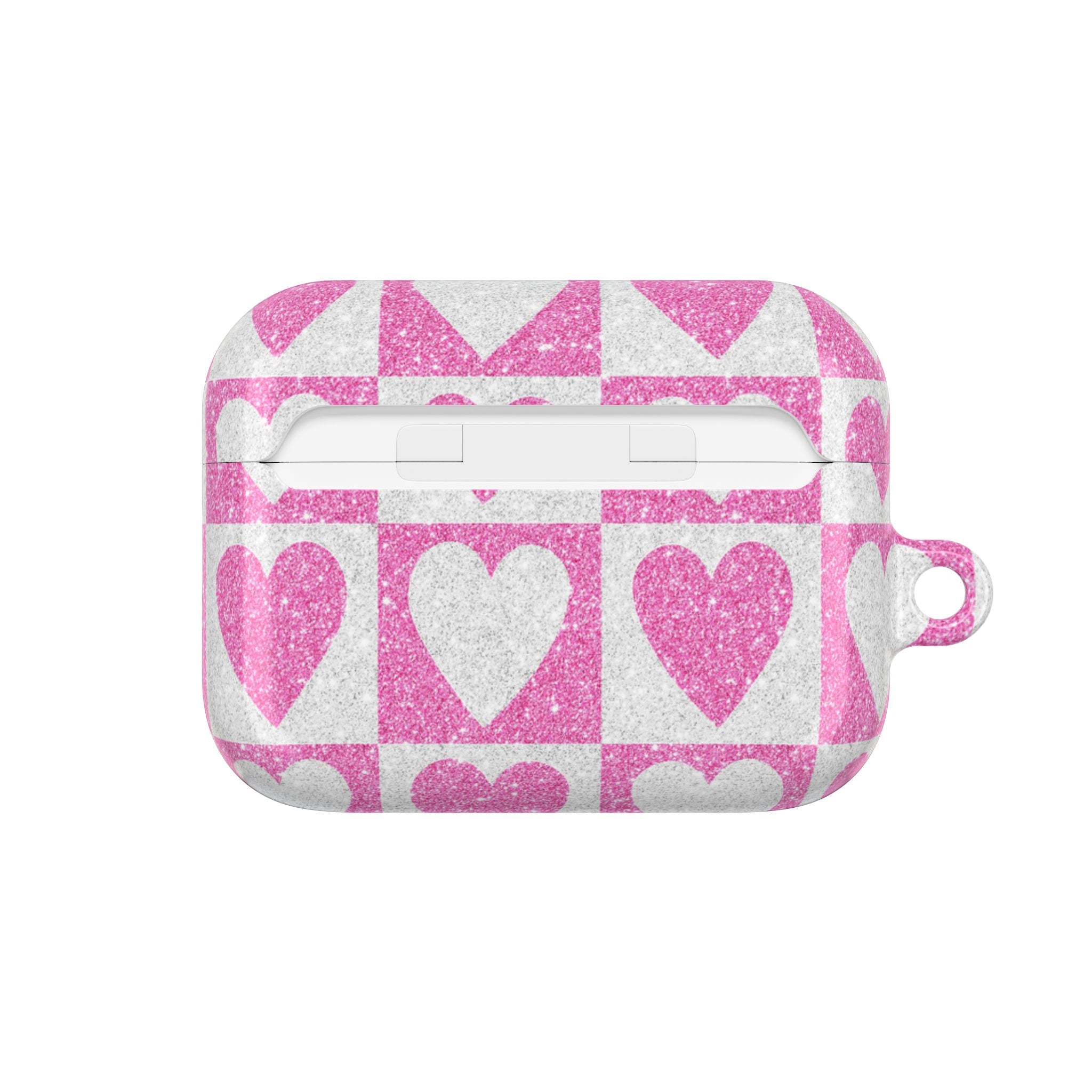 Glitter Heartgrid - AirPods Case