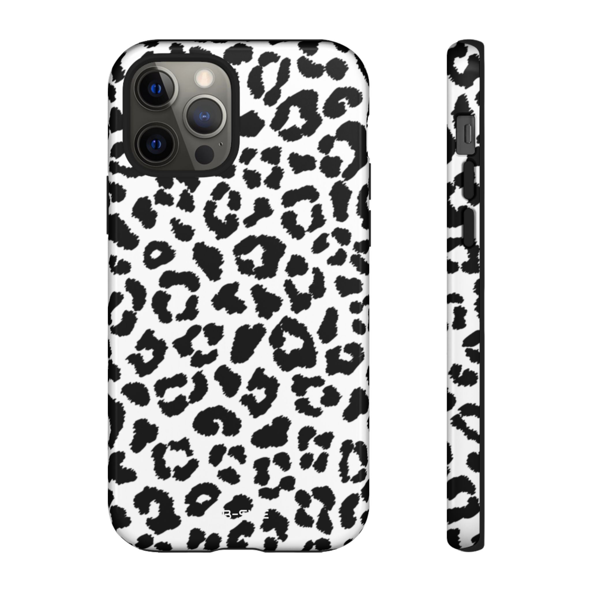 Monochrome Leopard Essence - iPhone Case