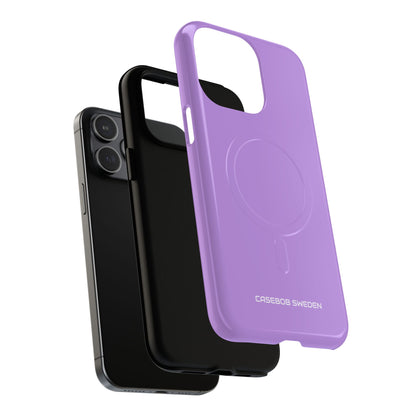 Bright Lavender - Tough + MagSafe® iPhone 15 Phone Case