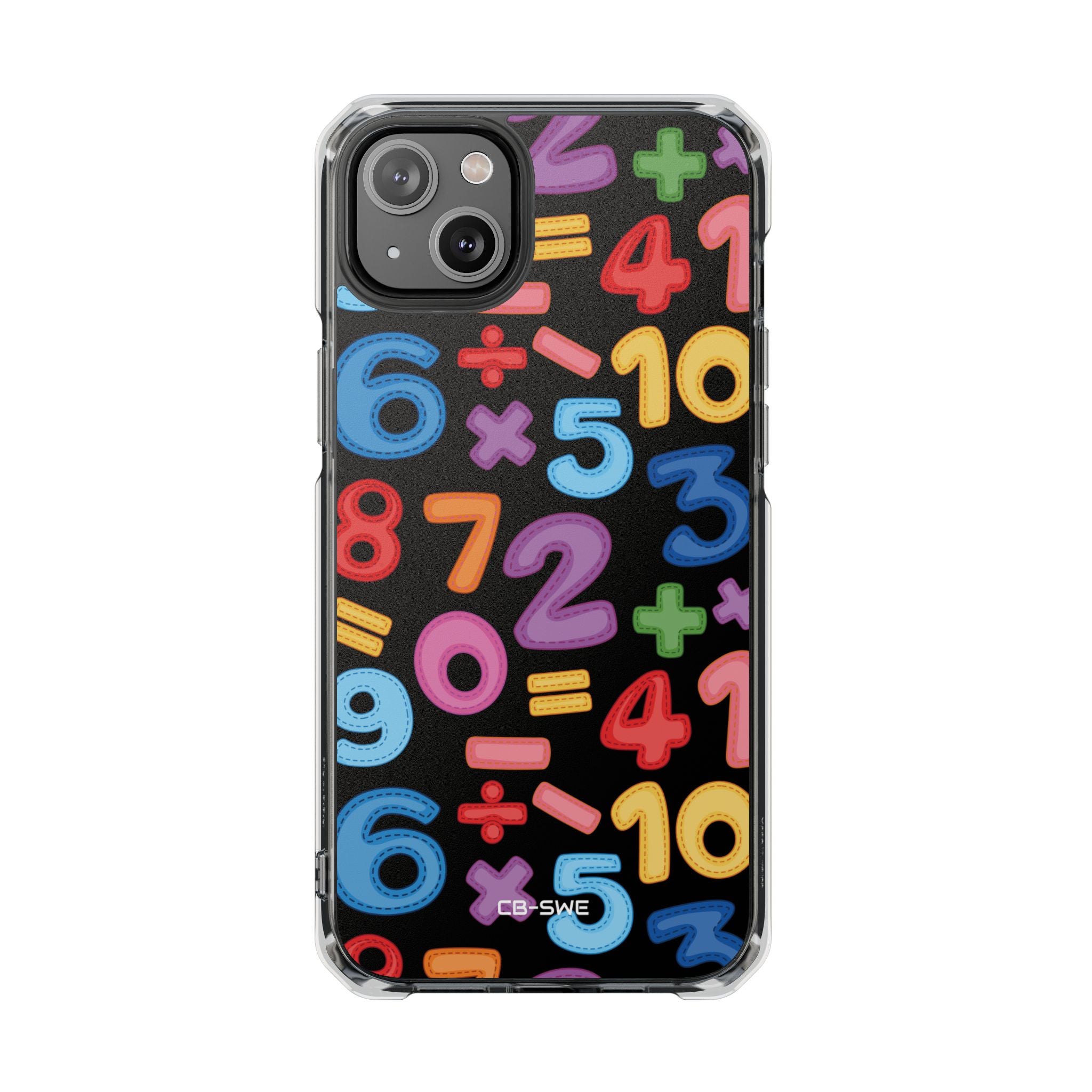 Math Symbols Play iPhone Case - Impact