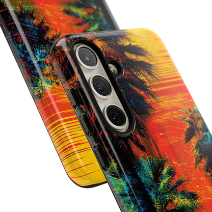 Summer Sunset Palms - Samsung Case