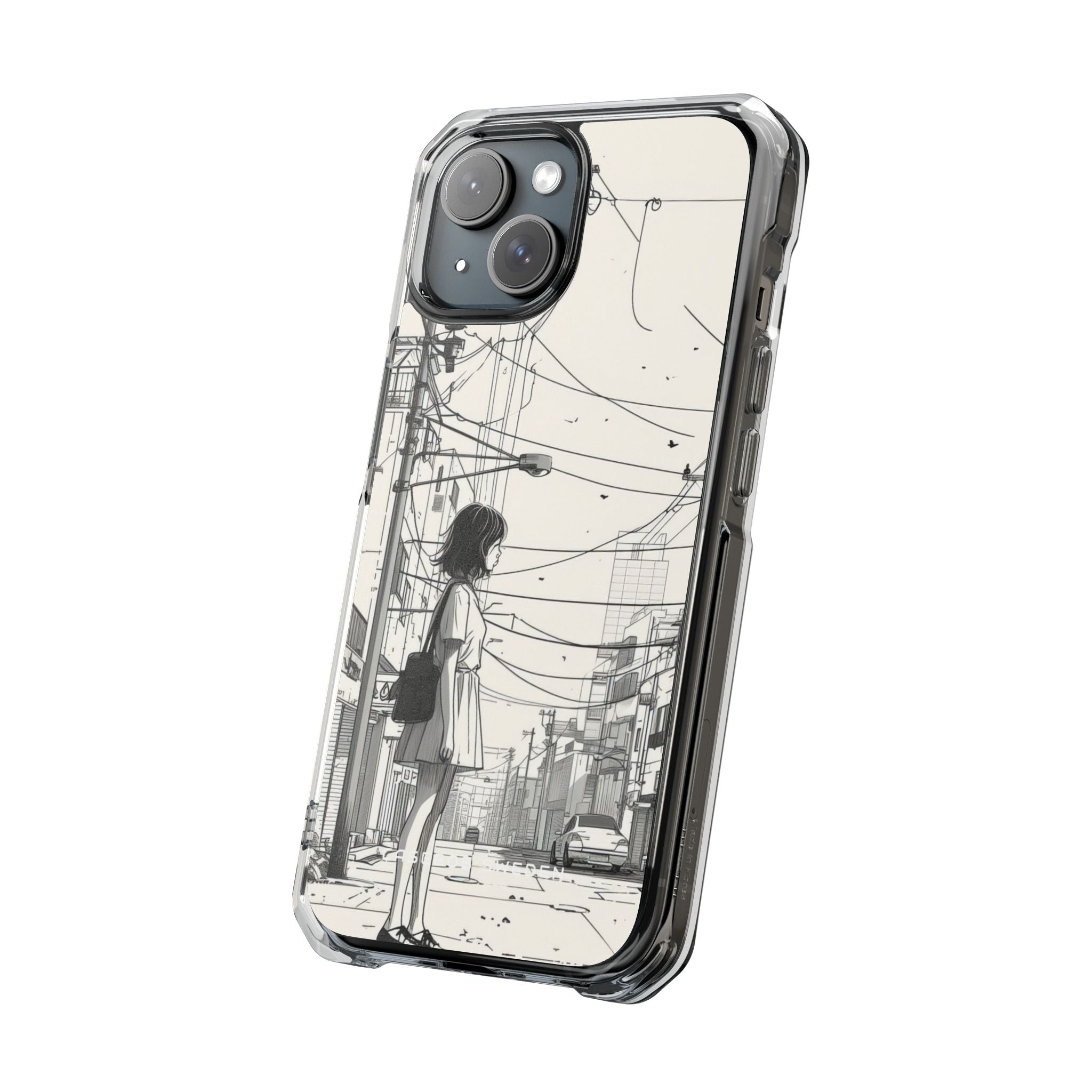 Urban Zen Serenity iPhone 15 - Clear Impact Phone Case