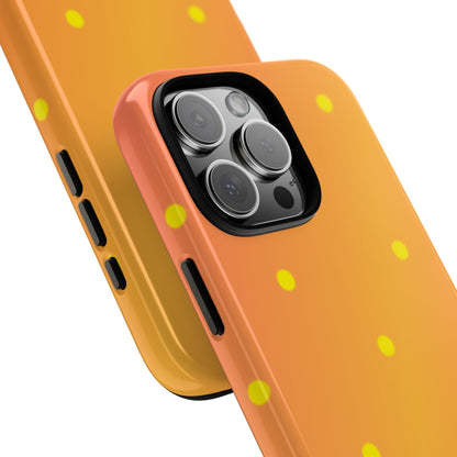 Sunset Dots Radiance - iPhone Case