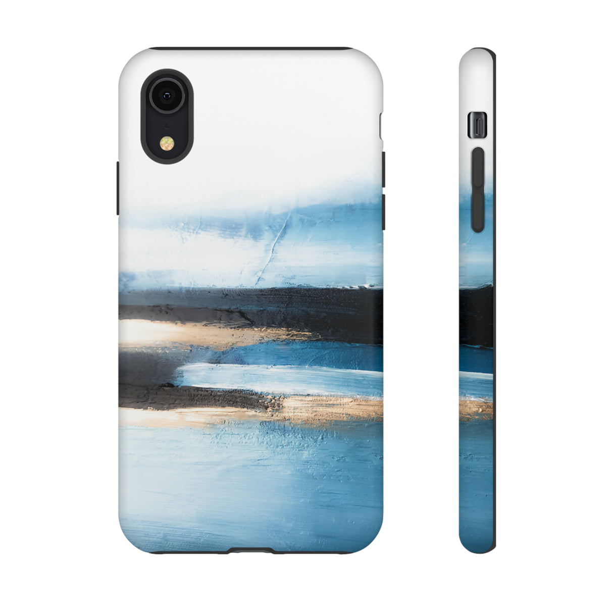 Oil Painting - Abstract Blue - Protective Phone Case