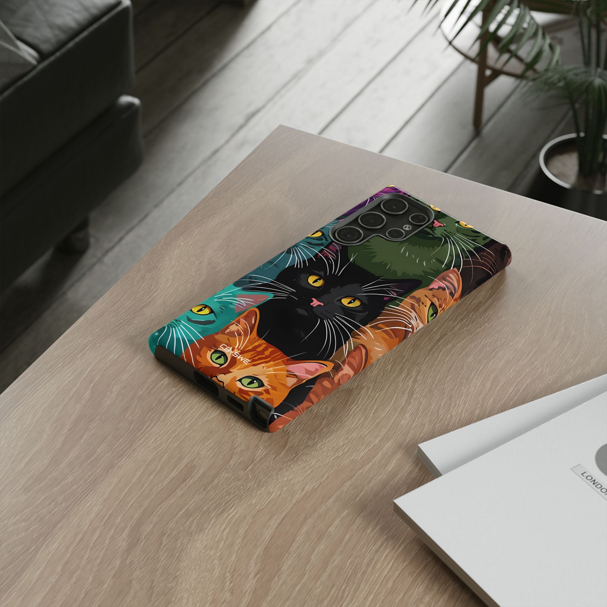 Colorful Cat Charisma - Samsung Case