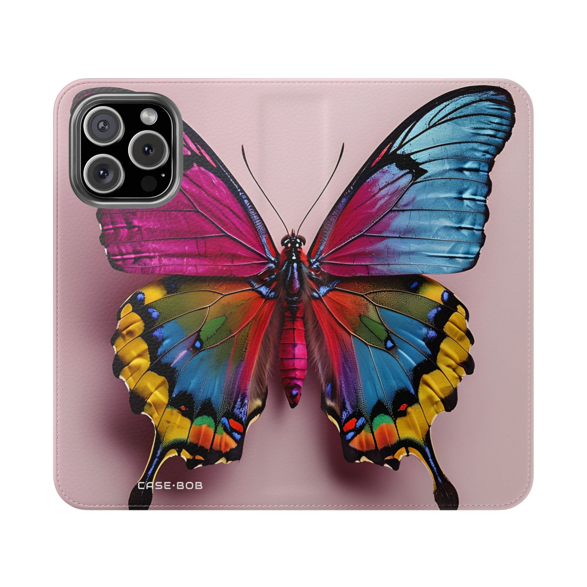Vibrant Monarch - iPhone 16 Max Case - Wallet