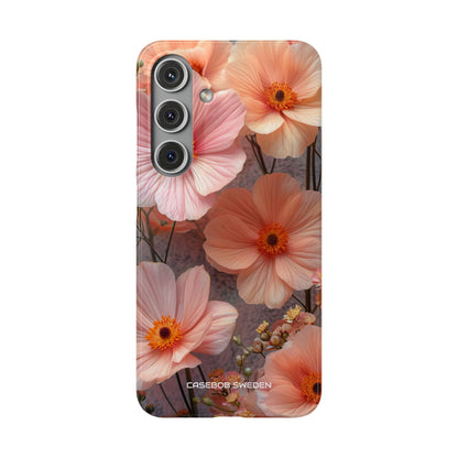 Serene Botanical Blooms - Slim Samsung S24 Phone Case