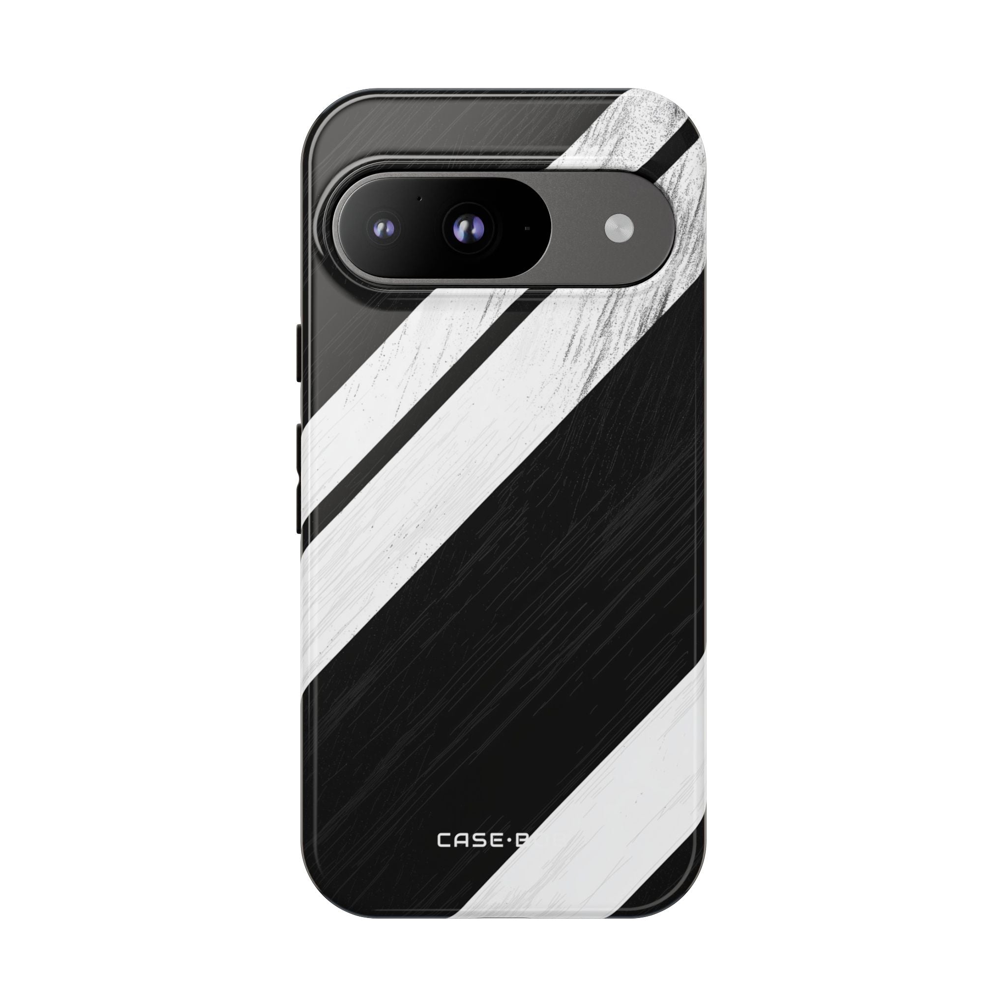 Distressed Stripe Motion Google Pixel 9 Case - Tough