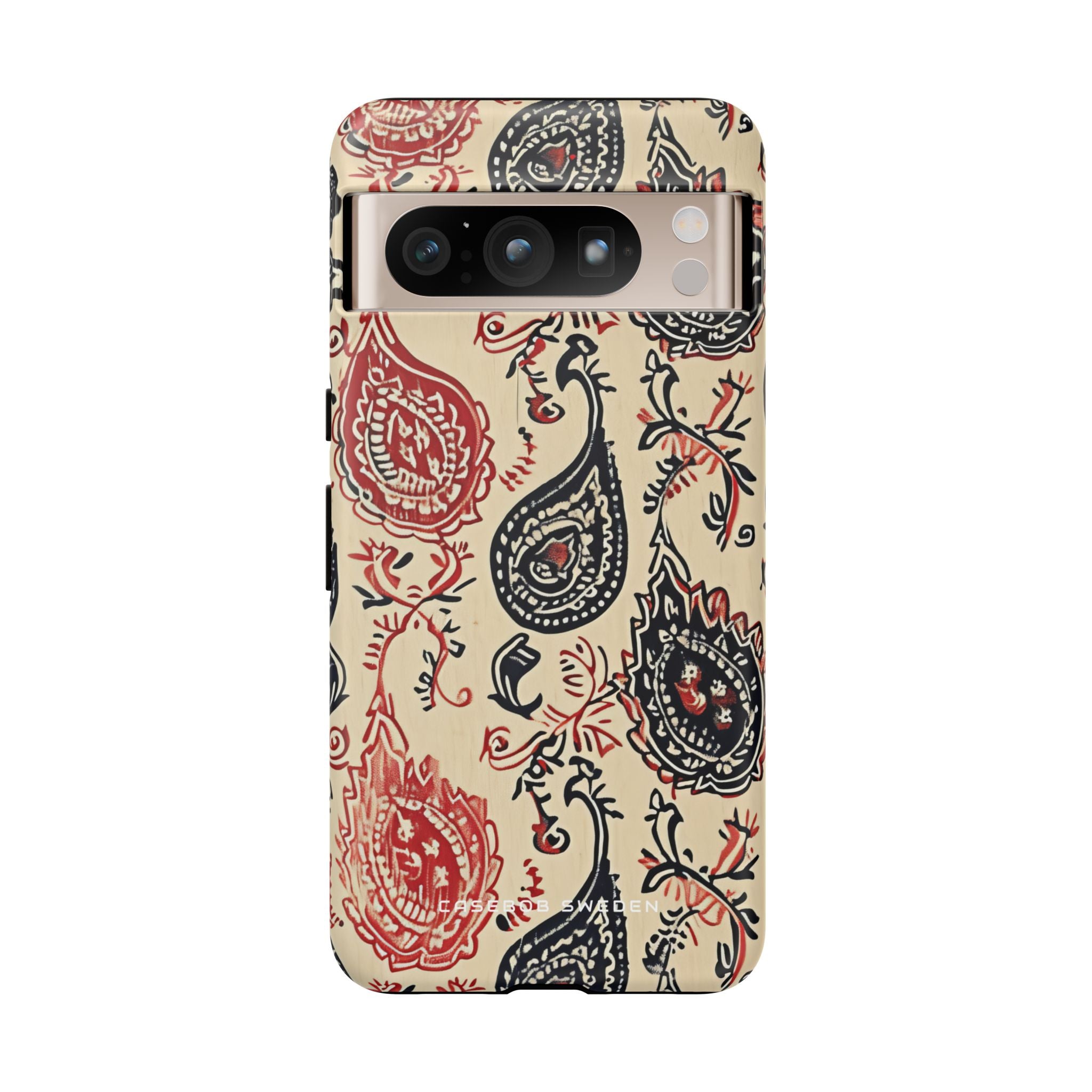 Vintage Paisley Elegance Google Pixel 8 - Tough Phone Case