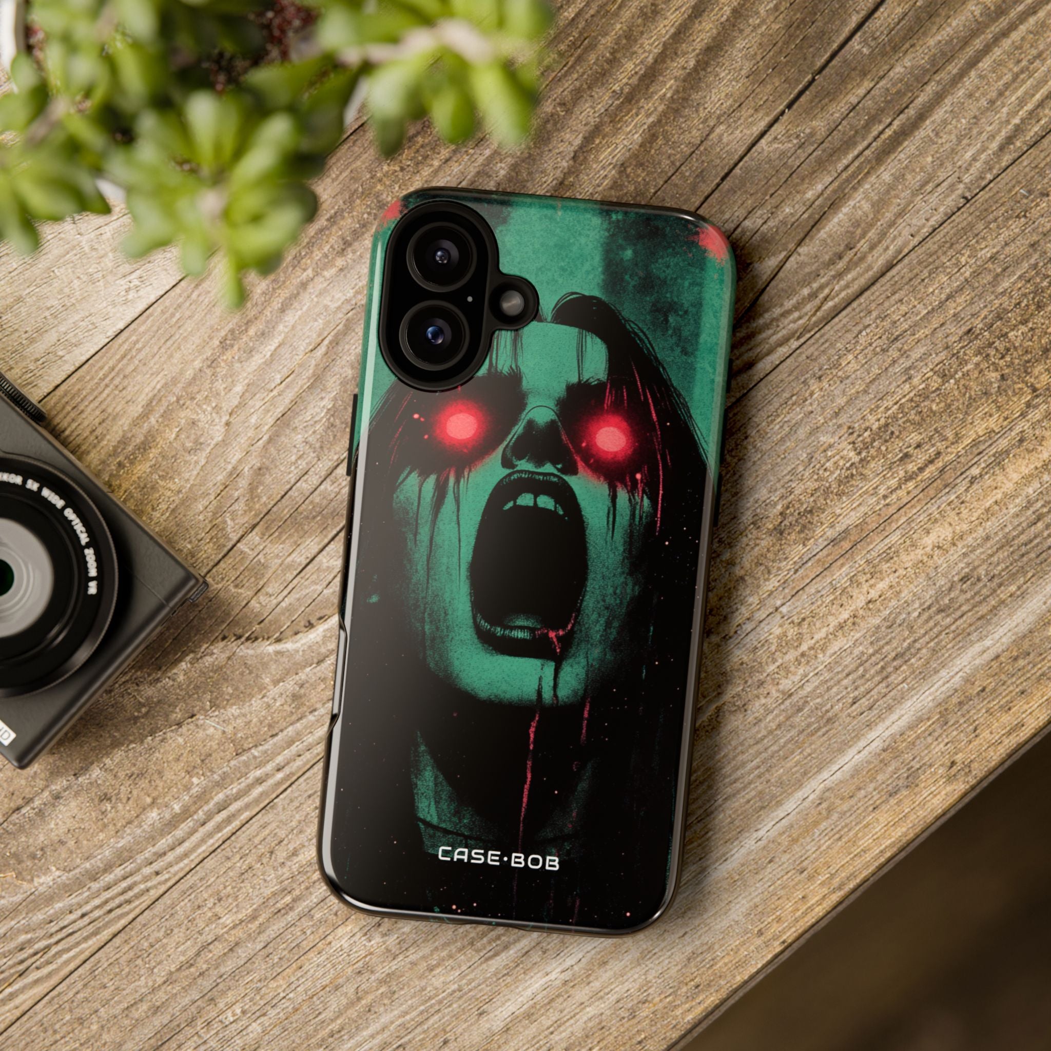 Screaming Ember iPhone 16 Plus Case - Tough