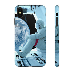 Astronaut inside Shuttle - Protective Phone Case