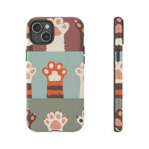 Vintage Cat Paw - Protective Phone Case