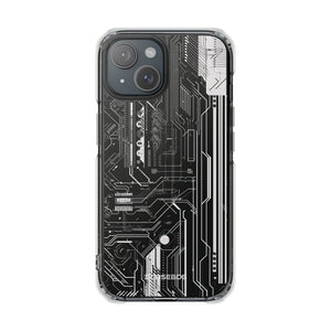 Circuitry Aesthetics - Phone Case for iPhone (Clear Impact - Magnetic)