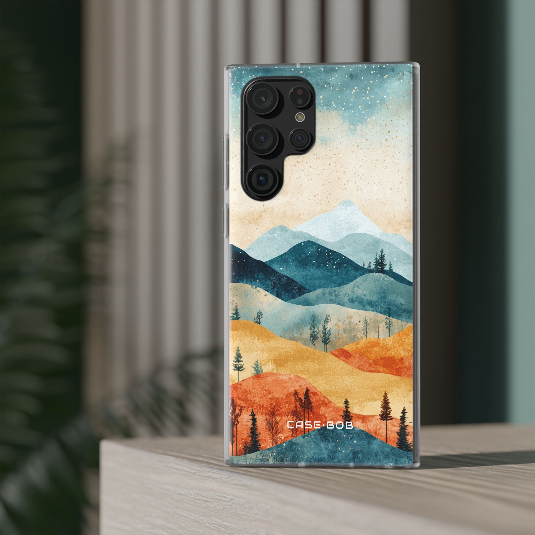 Moonlit Mountains Samsung S22 Ultra Case - Soft