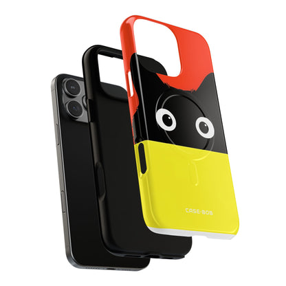 Peekaboo Cat Crimson iPhone 16 Pro Max Case - Tough+
