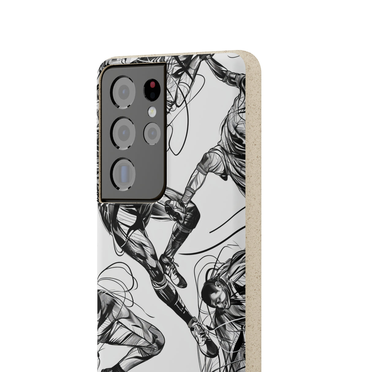 Dynamic Athletic Surrealism | Biodegradable Phone Case