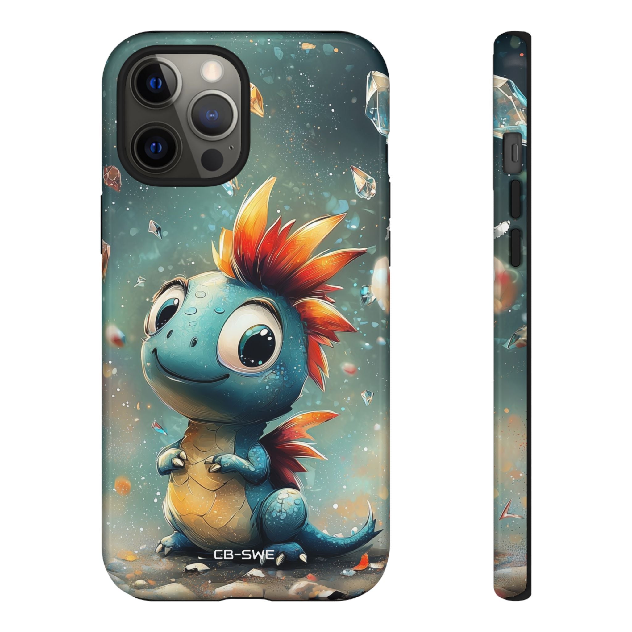 Dragon Smiles Brightly - iPhone Case