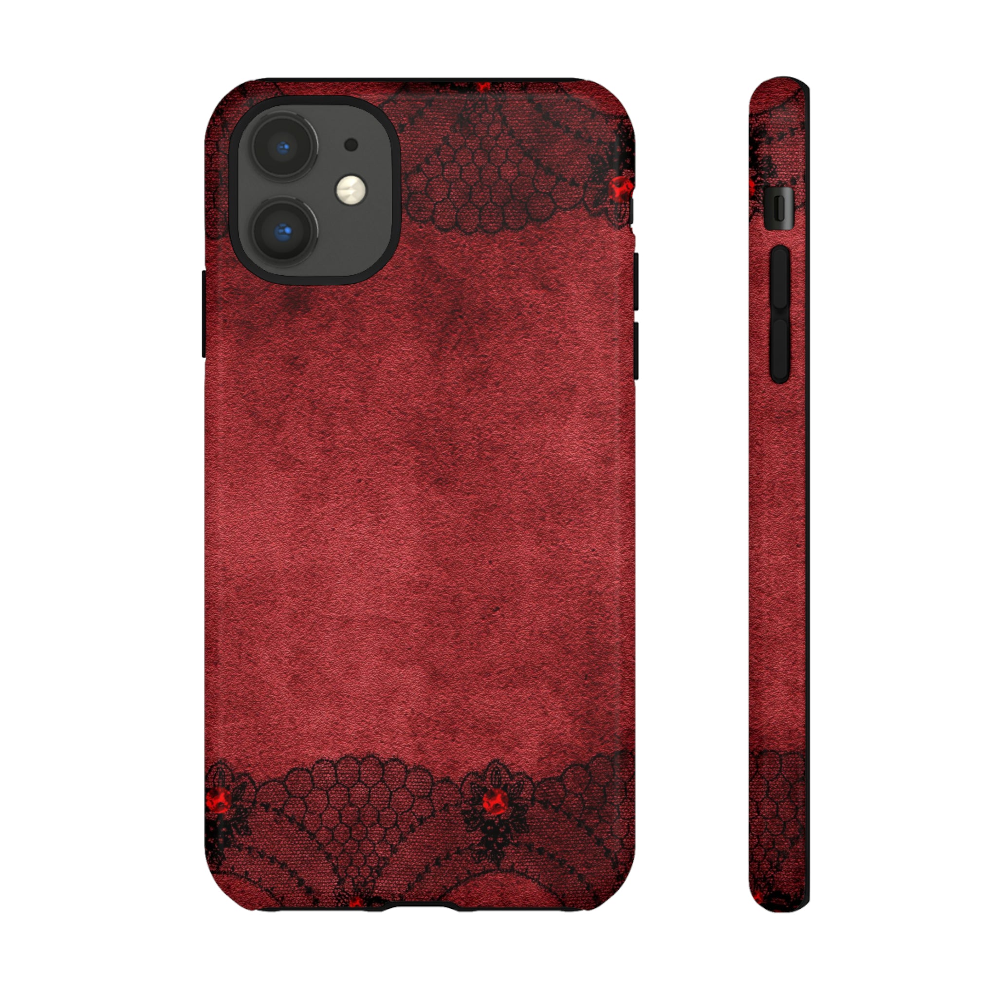 Flutterse Gothic Flower - Protective Phone Case