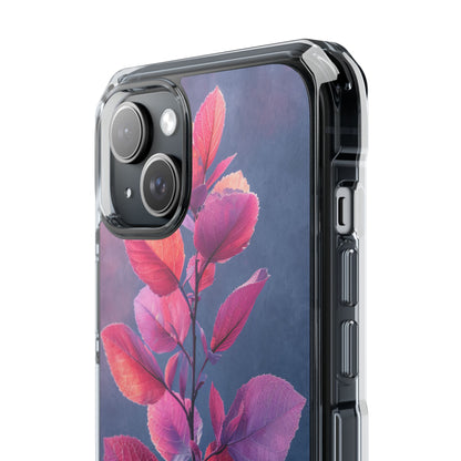 Pink Blue Nature - Clear Impact iPhone 15 Phone Case