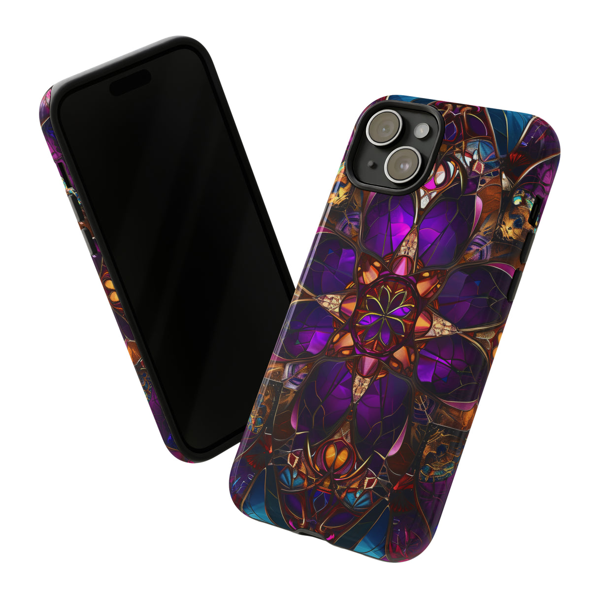 Stained Glass Gothic - Protective Phone Case