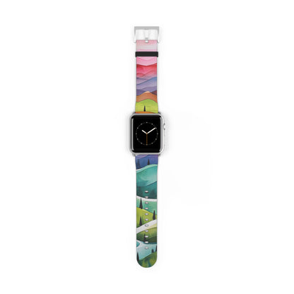 White Pathway - Watch Band