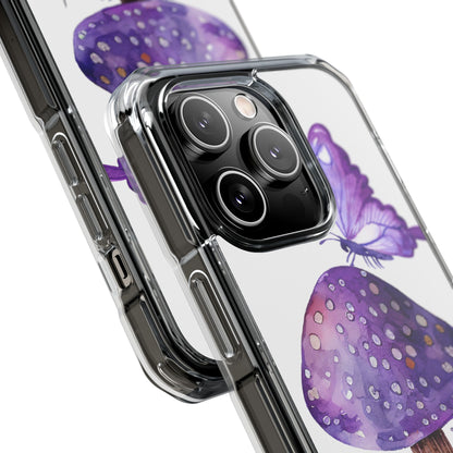 Whimsical Butterfly Perch iPhone Case - Impact