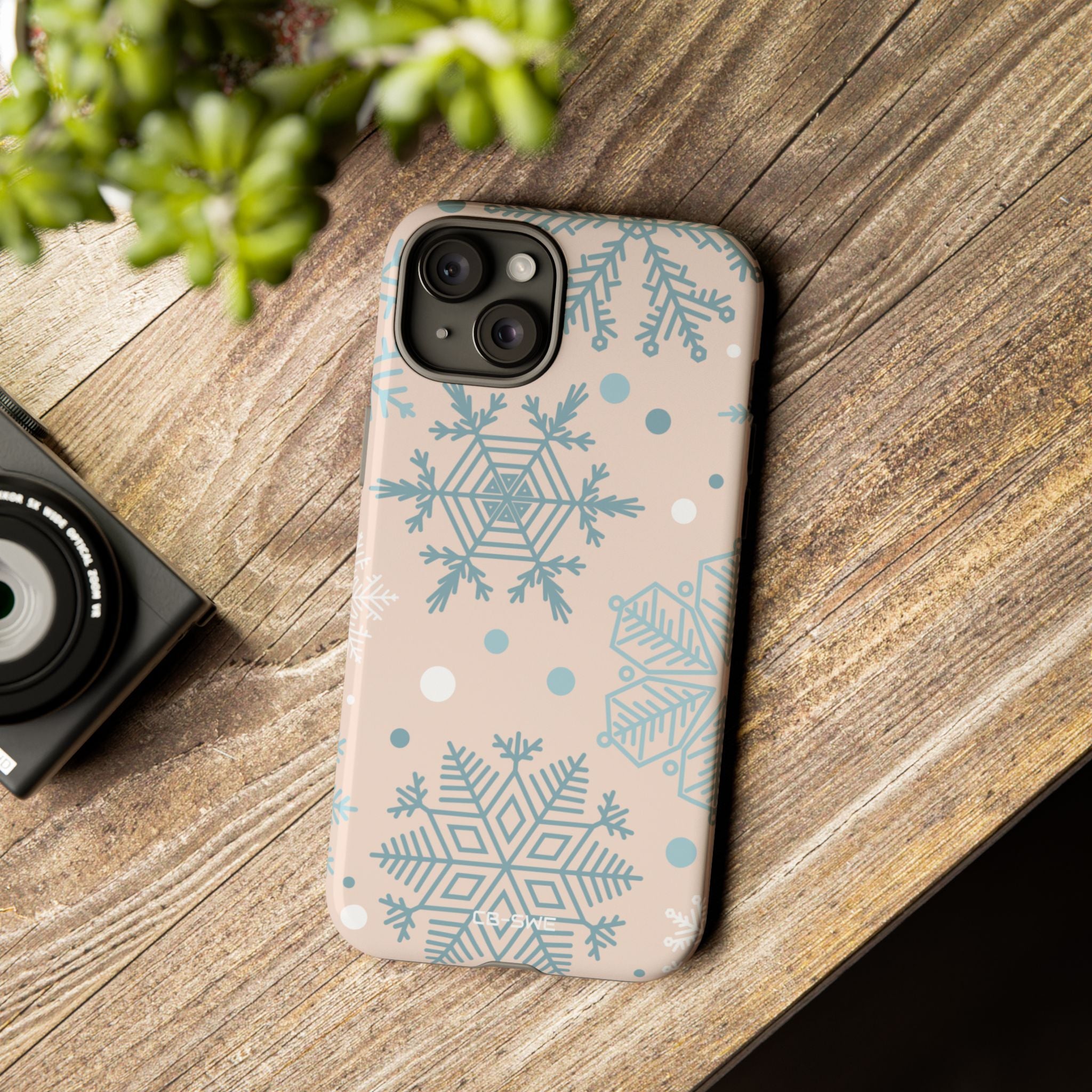 Snowflake Pastel Harmony - iPhone Case