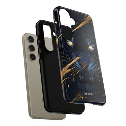 Tiger's Glowing Gaze - Samsung Case