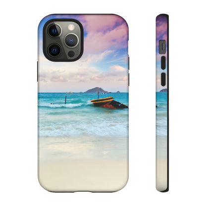 Sunset over Con Dao. Vietnam - Protective Phone Case